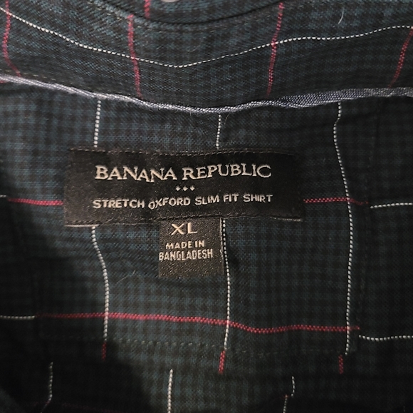 Banana Republic slim fit button down shirt xl - Picture 4 of 6